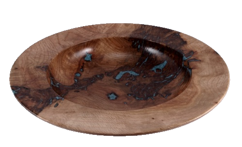 Red Oak Burl Bowl